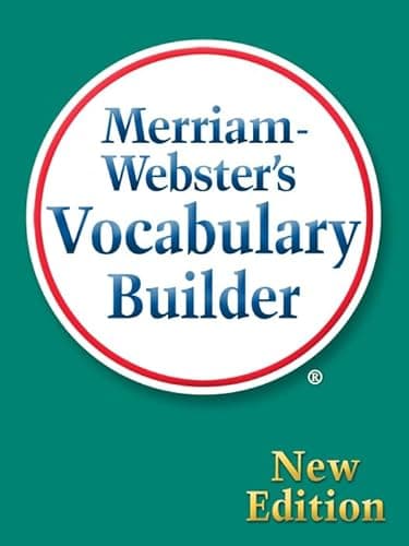 Merriam-Webster's Vocabulary Builder, Kindle Edition (English Edition)