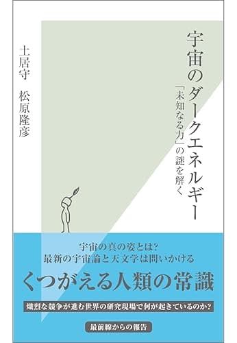 宇宙のダークエネルギー～「未知なる力」の謎を解く～ (光文社新書)