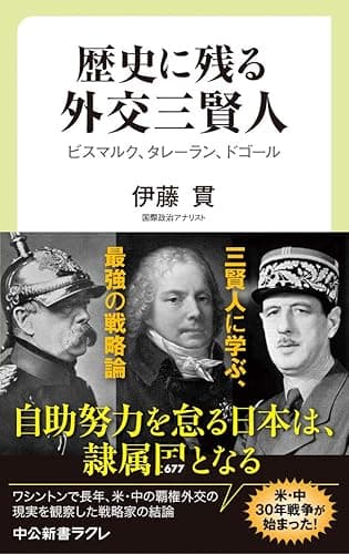 歴史に残る外交三賢人　ビスマルク、タレーラン、ドゴール (中公新書ラクレ)