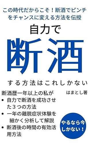 自力で断酒する方法はこれしかない 30代から断酒への道