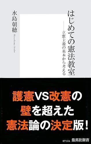 はじめての憲法教室――立憲主義の基本から考える (集英社新書)