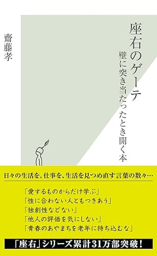 座右のゲーテ～壁に突き当たったとき開く本～ (光文社新書)