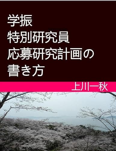 学振特別研究員応募 研究計画の書き方