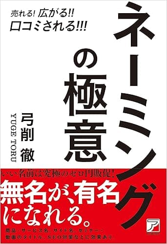 売れる！広がる！！口コミされる！！！　ネーミングの極意