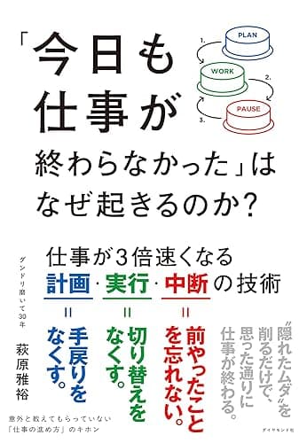 「今日も仕事が終わらなかった」はなぜ起きるのか？: 仕事が３倍速くなる計画・実行・中断の技術