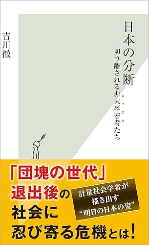 日本の分断～切り離される非大卒若者（レッグス）たち～ (光文社新書)