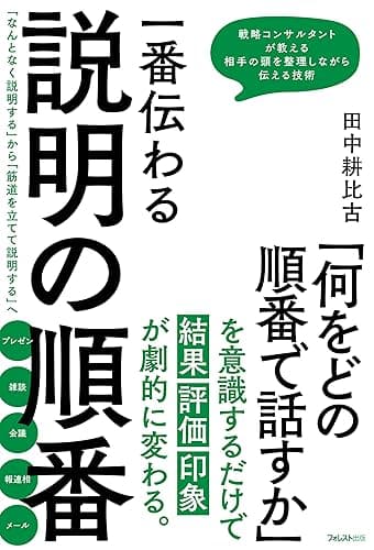 一番伝わる説明の順番