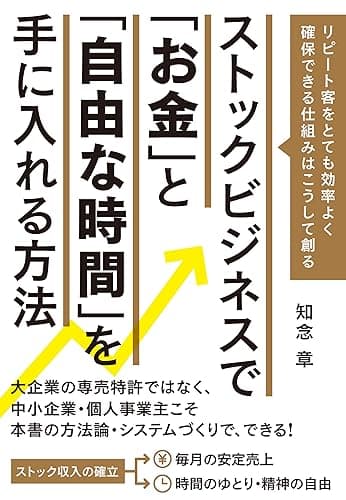 ストックビジネスで「お金」と「自由な時間」を手にいれる方法