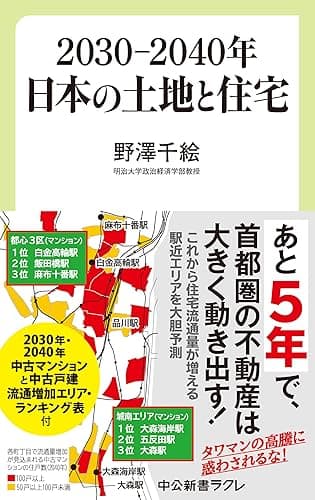 ２０３０―２０４０年　日本の土地と住宅 (中公新書ラクレ)