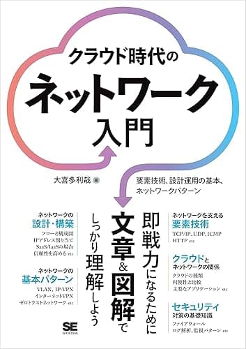 クラウド時代のネットワーク入門 要素技術、設計運用の基本、ネットワークパターン