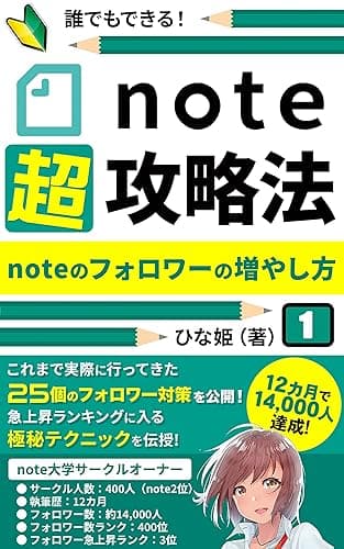 note超攻略法: noteのフォロワーの増やし方 (note大学)