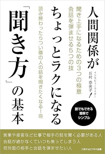 人間関係がちょっとラクになる「聞き方」の基本 ごきげんビジネス出版