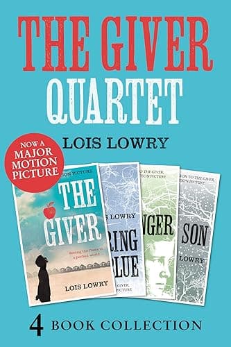 The Giver, Gathering Blue, Messenger, Son: The classic science-fiction fantasy adventure series for kids (The Giver Quartet) (English Edition)