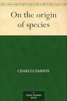 On the origin of species (English Edition)