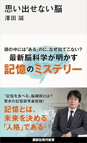 思い出せない脳 (講談社現代新書)