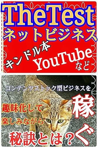 ネットビジネス【TheTest】大量テスト戦略!キンドル本・YouTubeなどコンテンツストック型ビジネスを趣味化して楽しみながら稼ぐ秘訣とは?【ザ・テスト】