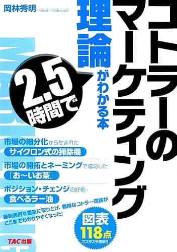 コトラーのマーケティング理論が2.5時間でわかる本 (TAC出版)